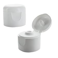 24mm White Flip Top Caps Pack of 100 Units